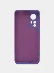 Пурпурный чехол для Xiaomi 10A, 10C, 9C, 9A, Note 11, Mi 12 Lite, 12X, с бортами, защитой камеры