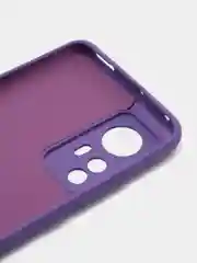 Пурпурный чехол для Xiaomi 10A, 10C, 9C, 9A, Note 11, Mi 12 Lite, 12X, с бортами, защитой камеры
