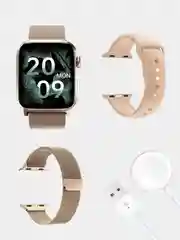 Золотой умные смарт-фитнес часы Smart Watch X9 Pro 2, X8 Pro, X9 Ultra 2 наручный браслет