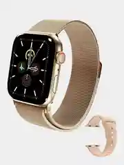 Золотой умные смарт-фитнес часы Smart Watch X9 Pro 2, X8 Pro, X9 Ultra 2 наручный браслет