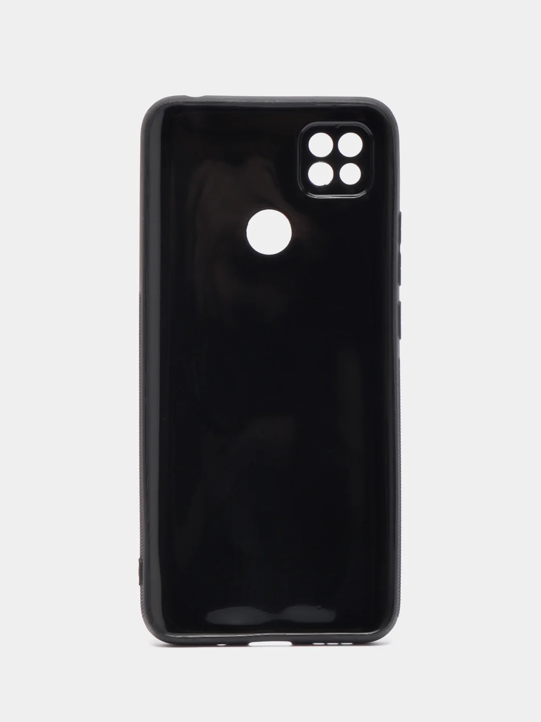 Черный чехол карбон с защитой камеры на XIAOMI REDMI 10A / REDMI 9C
