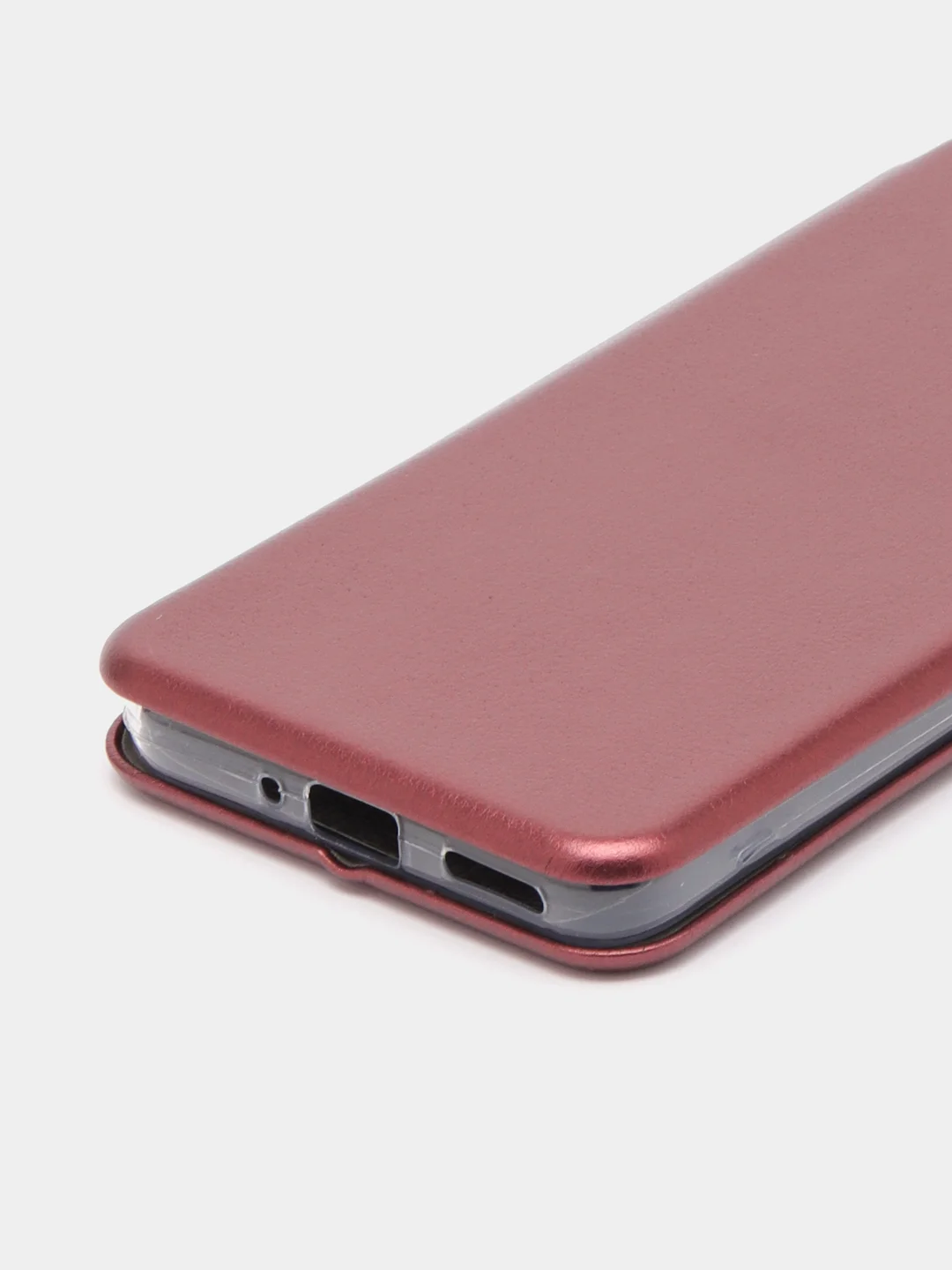 Багровый чехол-книжка для HUAWEI NOVA Y90
