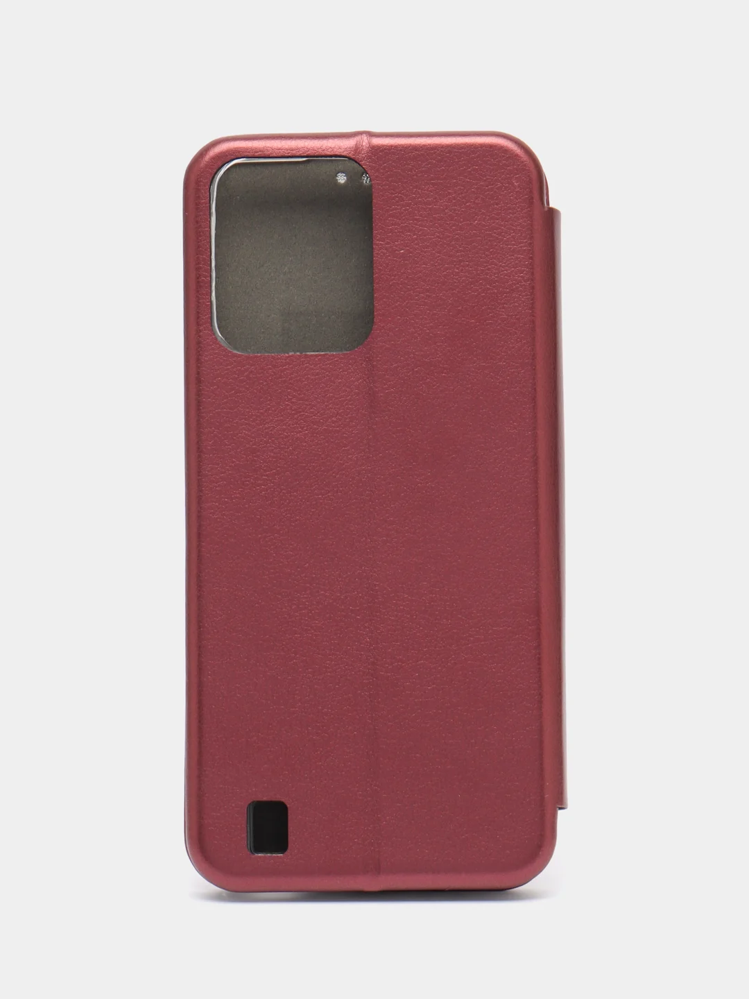Бордовый чехол-книжка для REALME C31