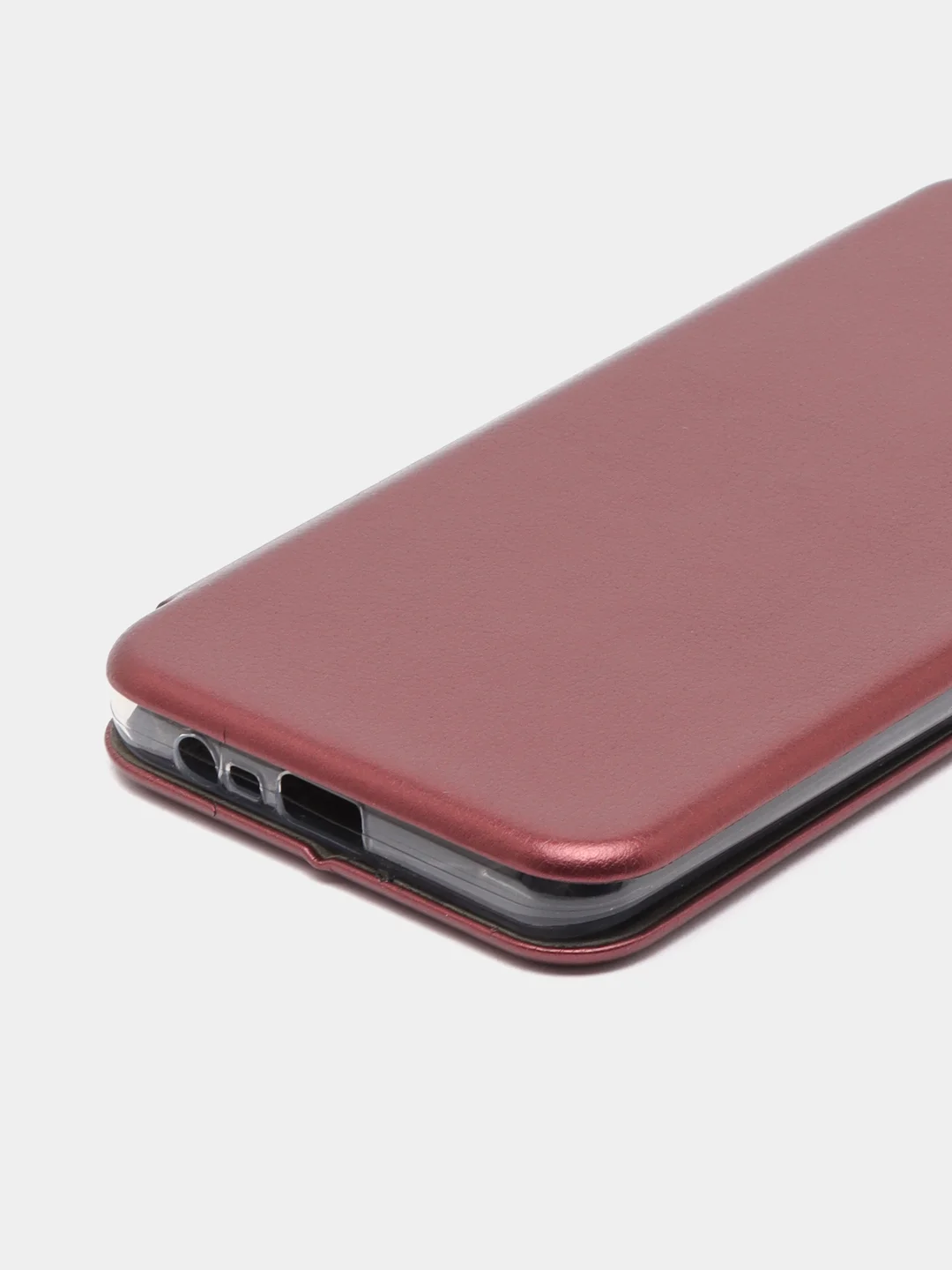 Бордовый чехол-книжка для REALME C31