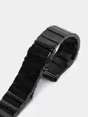 Черный металлический ремешок для Huawei band 7 / Honor band 7 хуавей хонор ми банд бэнд