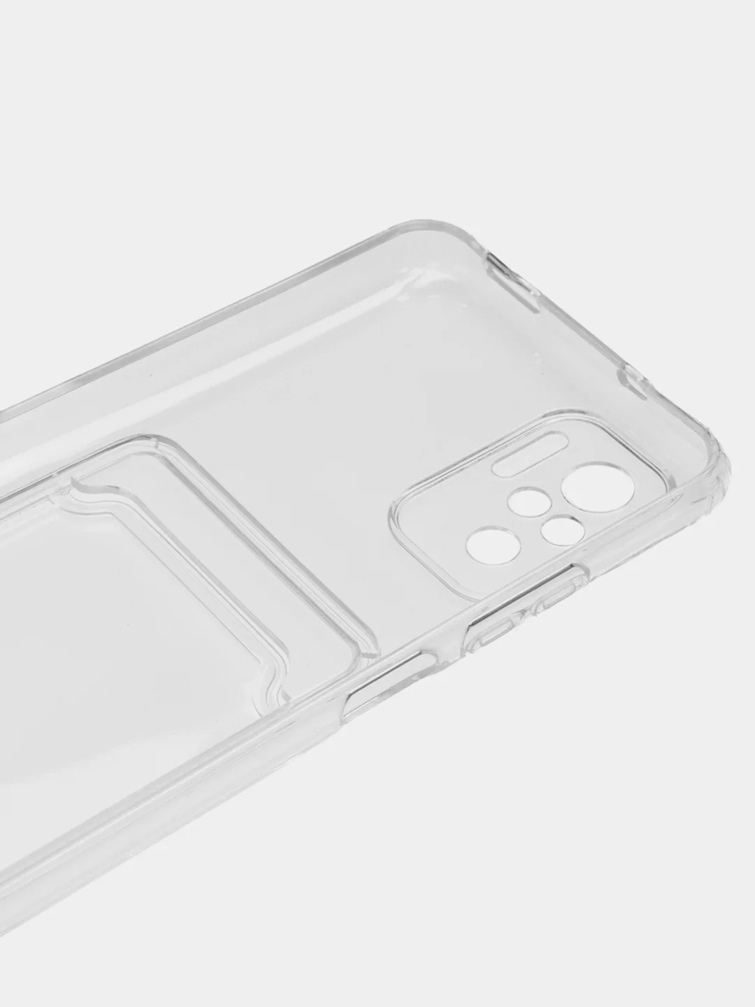 Прозрачный чехол XIAOMI POCO M5S / Redmi Note 10 / NOTE 10s  для пластиковой карточки , защита камеры