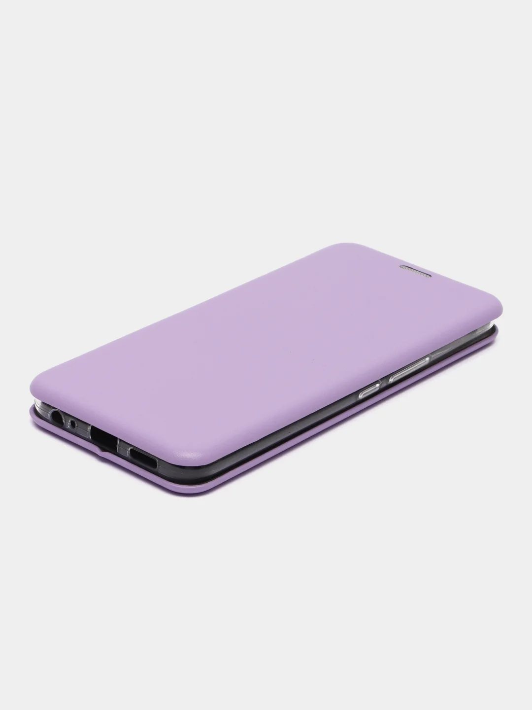 Лавандовый чехол-книжка для Tecno Spark 8C / Tecno Go 2022
