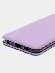 Лавандовый чехол-книжка для Tecno Spark 8C / Tecno Go 2022