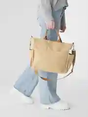 Бежевый женская сумка