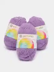 Сиреневый пряжа Пехорка "Детская новинка", 5 штук, 100% Акрил, 50 г, 200 м