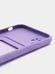 Фиолетовый чехол с карманом для карт для iPhone (Айфон) 11