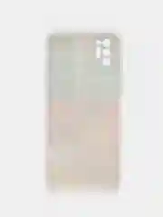 Бордовый силиконовый чехол на Tecno Pova 2 / Текно Пова 2 прозрачный, с рисунком, защита камеры