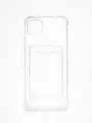 Прозрачный противоударный чехол с карманом для карт Realme C21, C25, C11, 2021, C25, C30, C31, C33, C35
