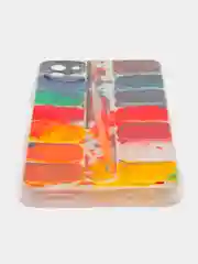 Бордовый силиконовый чехол на Samsung Galaxy A22s 5G / Самсунг А22s 5G прозрачный, с рисунком