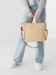 Бежевый женская сумка