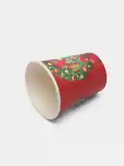Алый стакан бумажный "Новый год", 0,2 л