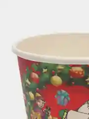 Алый стакан бумажный "Новый год", 0,2 л