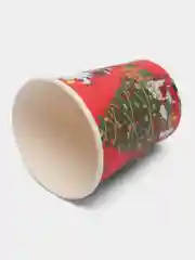 Красный стакан бумажный "Новый год", 0,2 л