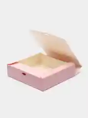 Розовый новогодняя коробка