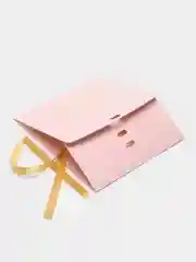 Розовый новогодняя коробка