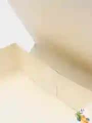 Белый новогодняя коробка