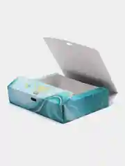 Небесно-голубой новогодняя коробка
