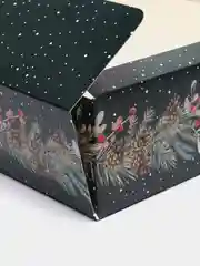 Синий меланж коробка новогодняя