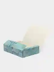 Бирюзовый коробка новогодняя