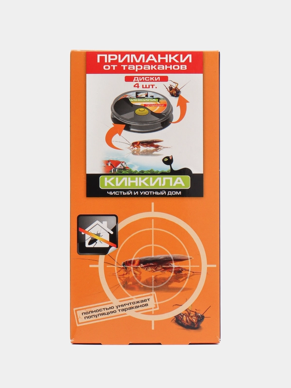Кинкила от тараканов Приманка, 4 штуки