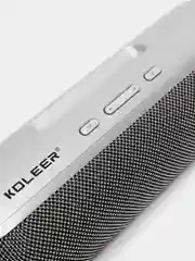 Серый колонка портативная  Koleer S-816, Bluetooth