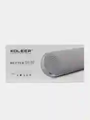 Серый колонка портативная  Koleer S-816, Bluetooth