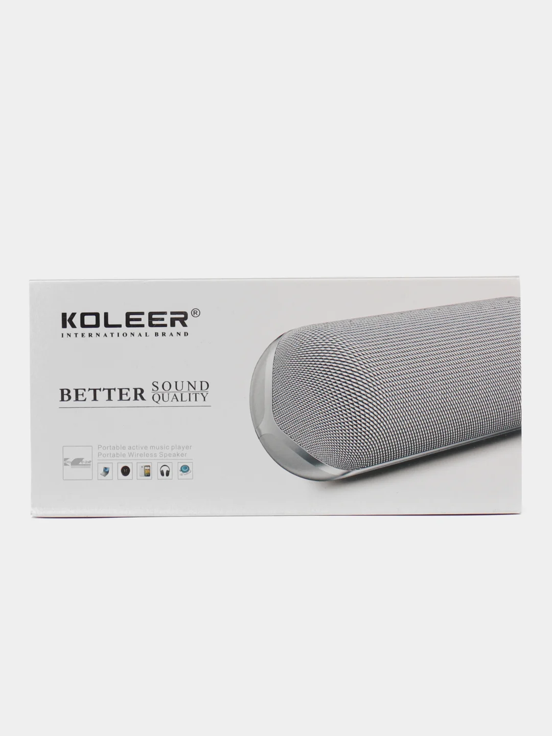 Красный колонка портативная  Koleer S-816, Bluetooth