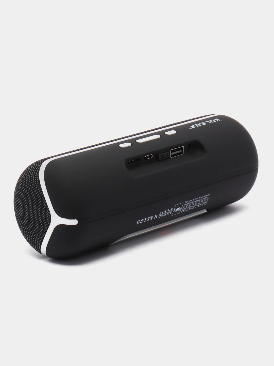 Черный колонка портативная  Koleer S-816, Bluetooth