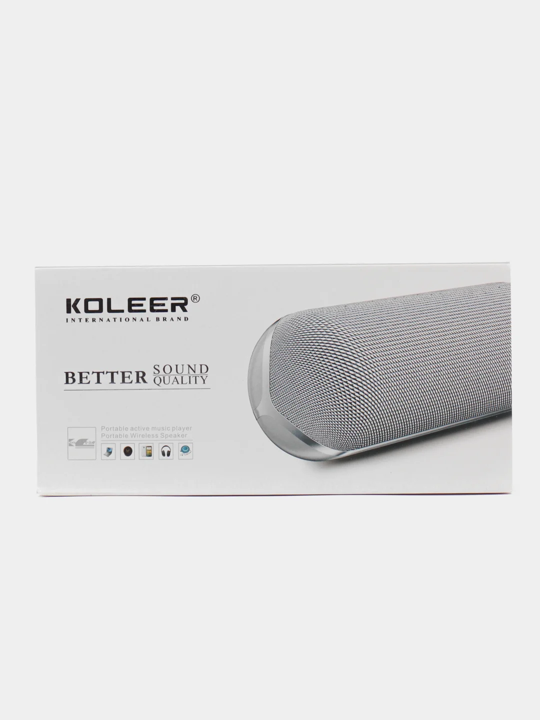 Синий колонка портативная  Koleer S-816, Bluetooth