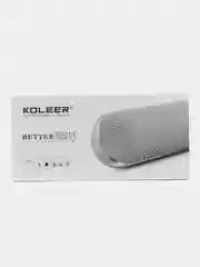 Зеленый колонка портативная  Koleer S-816, Bluetooth