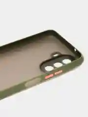 Зеленый чехол для HUAWEI NOVA Y70 с защитой камеры