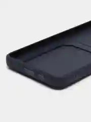 Темно-синий чехол с отделением для пластиковой карточки TECNO SPARK 7