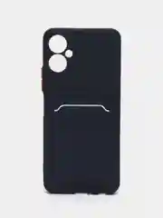 Синий чехол TECNO SPARK 9 PRO с отделением для пластиковой карты и защита камеры