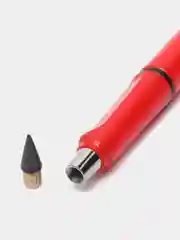 Красный вечный простой карандаш с ластиком, школьный, для творчества