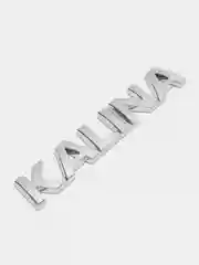 Серебряный шильдик с надписью Kalina (Калина)