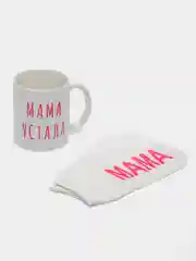 Розовый подарочный набор маме 2 в 1