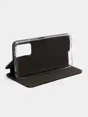 Серебряный чехол-книжка Xiaomi Redmi Note 10 Pro