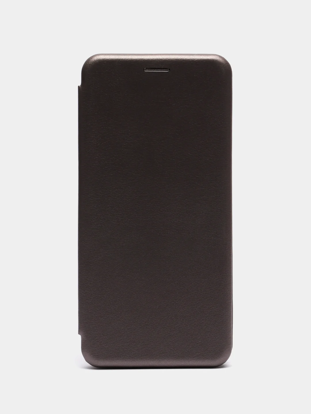 Серебряный чехол-книжка Xiaomi Redmi Note 10 Pro