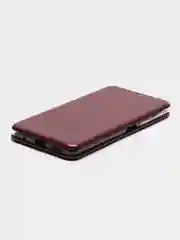 Багровый чехол-книжка Xiaomi Redmi Note 10 Pro