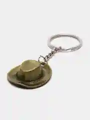 Золотистый хаки ковбойская шляпа Брелок
