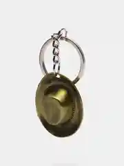 Золотистый хаки ковбойская шляпа Брелок