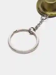 Золотистый хаки ковбойская шляпа Брелок