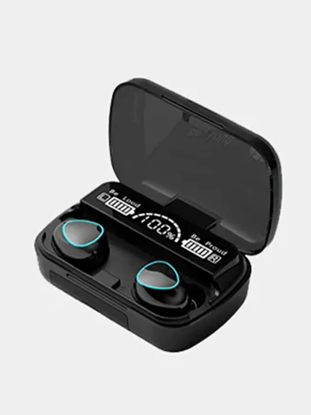 Черный беспроводные наушники M10, Powerbank и Bluetooth