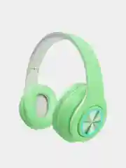 Зеленый наушники полноразмерные беспроводные, большие,  Bluetooth, с микрофоном