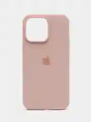 Бежевый меланж чехол Silicone Case для Apple iPhone 14 / 14Pro / 14Plus / 14ProMax